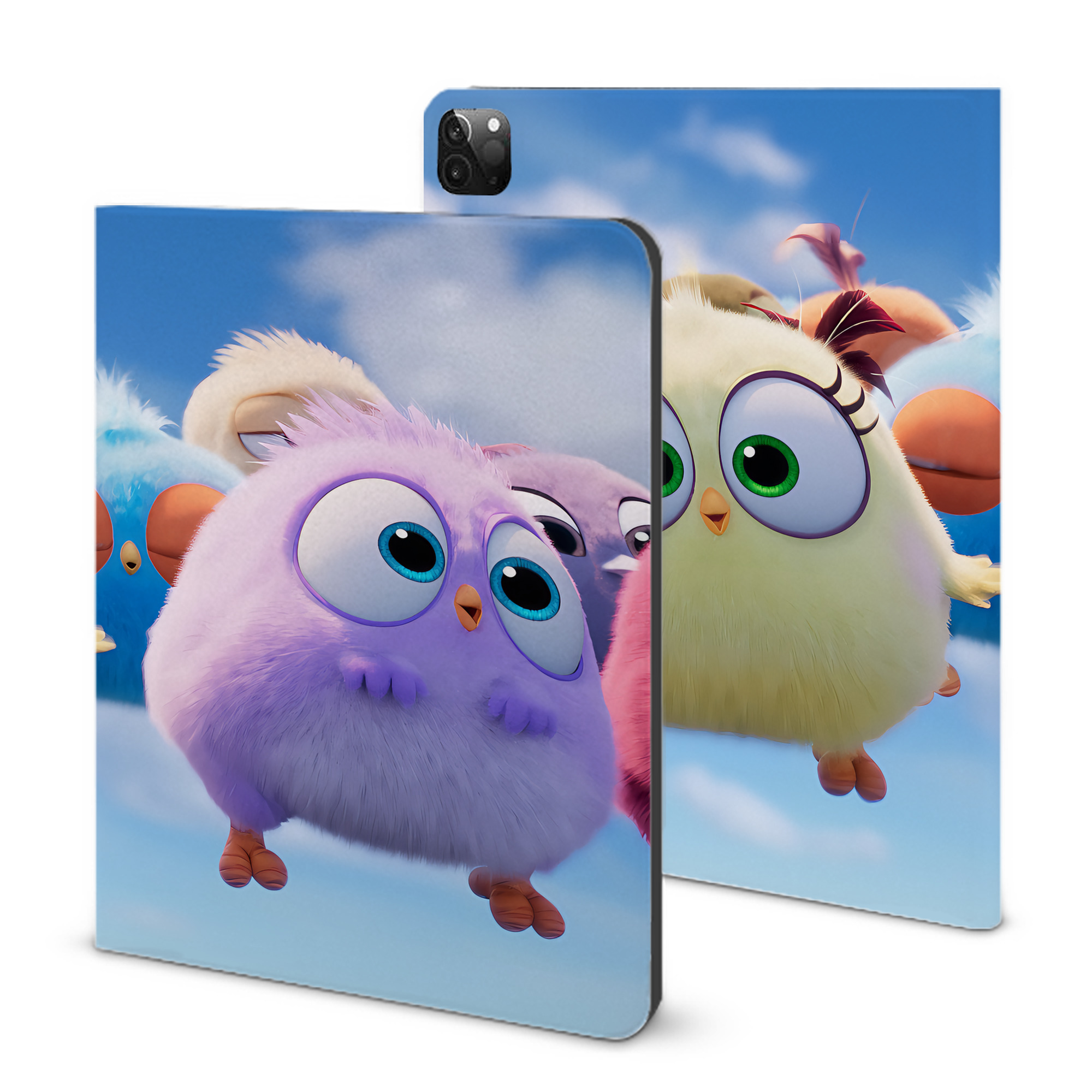 （画像用） Angry Birds アングリーバード IPadケース ペンホルダー付き ブックスタイルデザイン